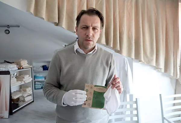 Le fabricant de textile Denizli a produit un masque «antibactérien» à haute protection