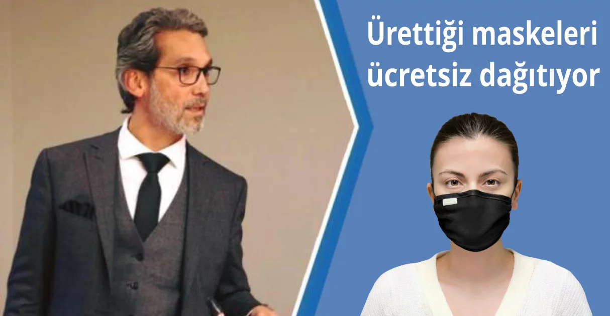 Un homme d’affaires de Denizli distribue gratuitement des masques qu’il a produits