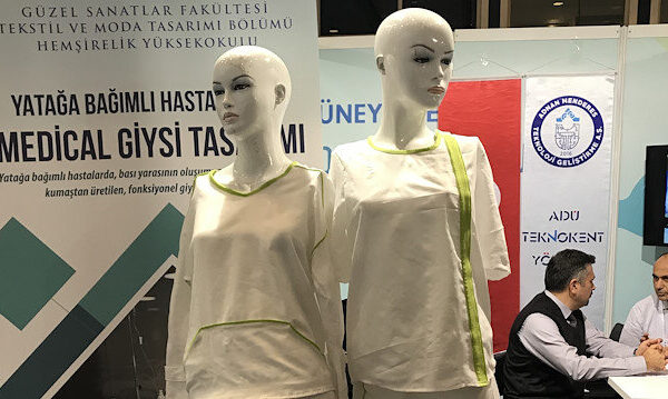 Robe spéciale développée pour les patients alités 4 Robe spéciale développée pour les patients alités